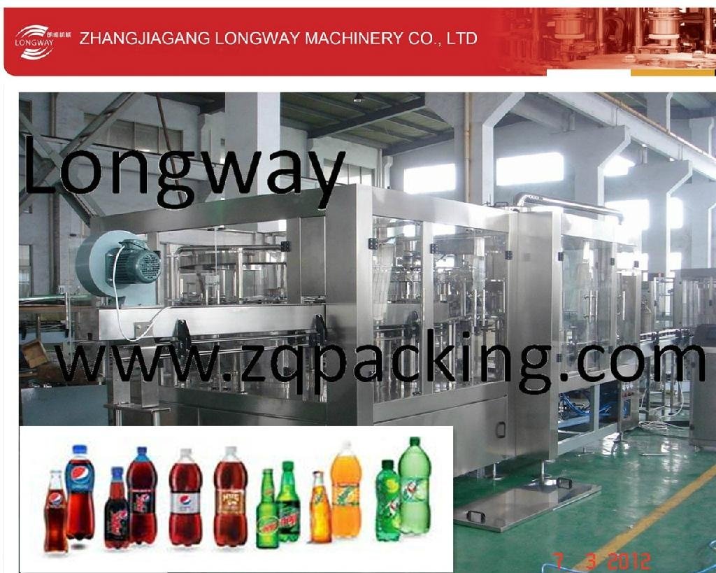 Fully Automatic Carbonated Water Machine Of Cola/Sprite Filling Machine  2