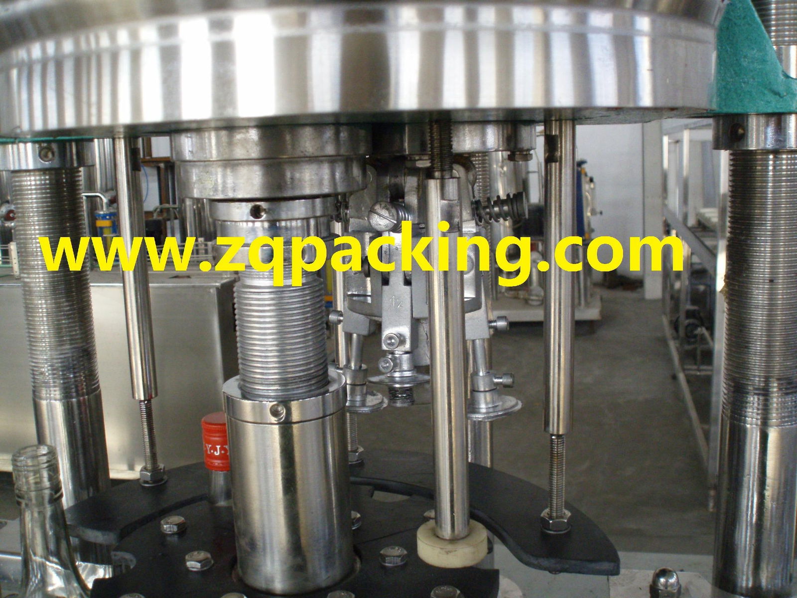 Fully Automatic Glass Bottle Aluminium Screw Cap Capping Machine/ROPP Capping Ma 2