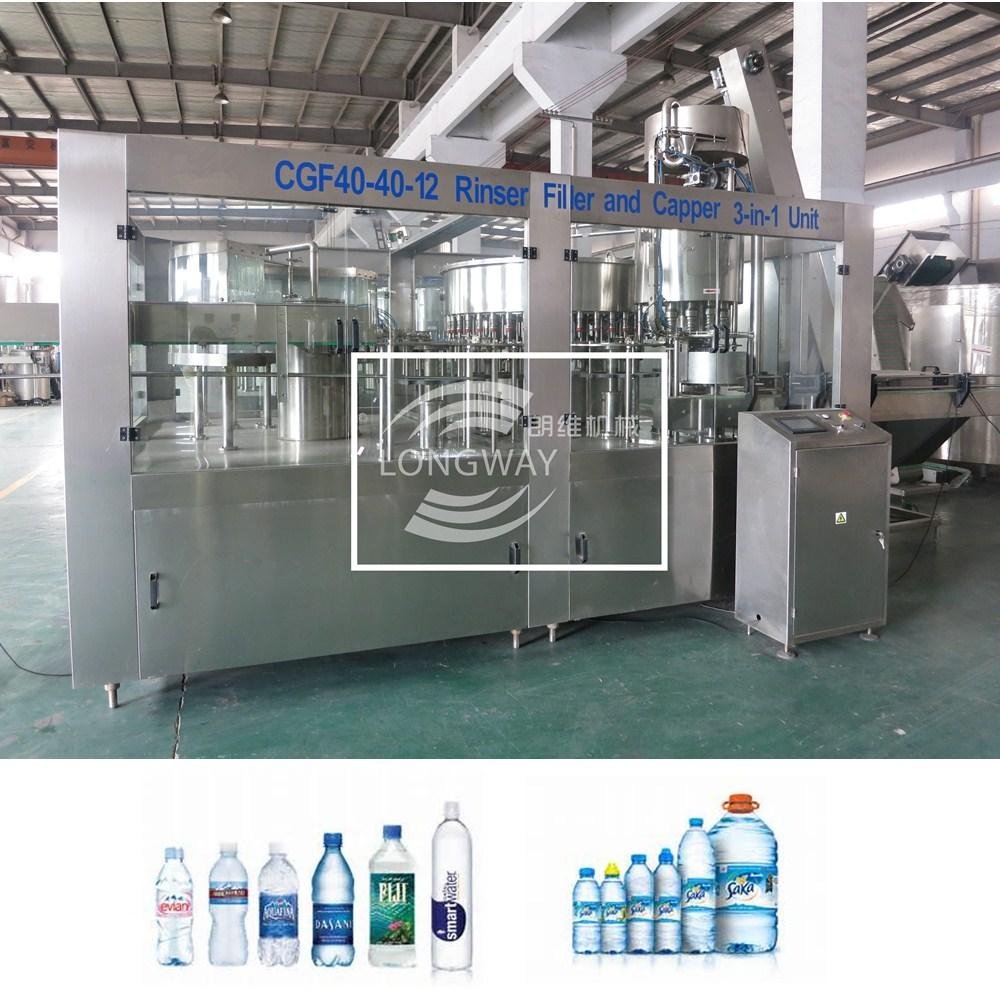 Still pure drinking water filling machine/Water Treatment filling and capping  5