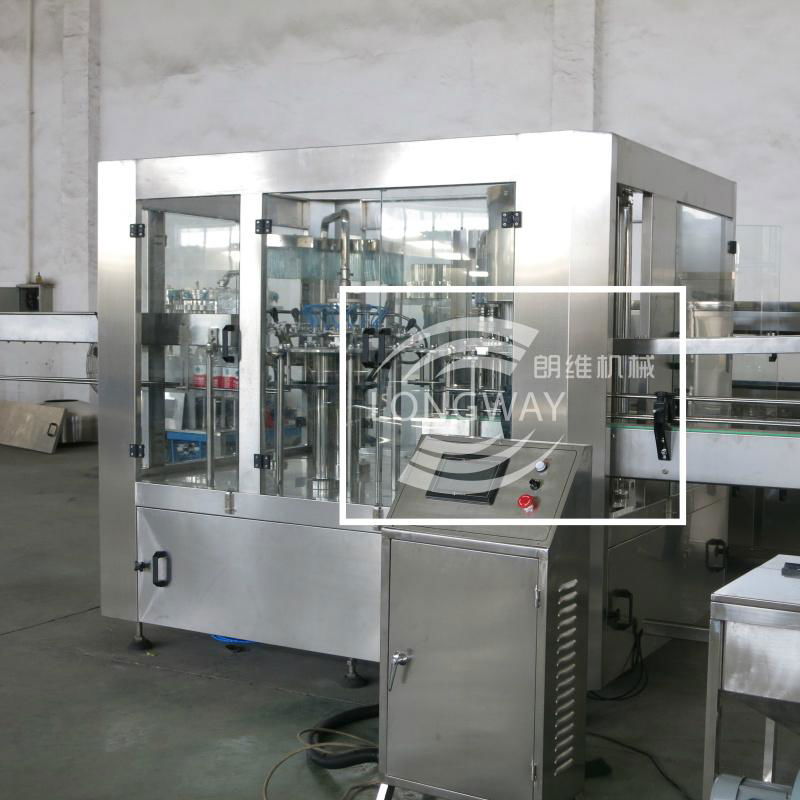 non-carbonated water bottle Washing filling capping device  2