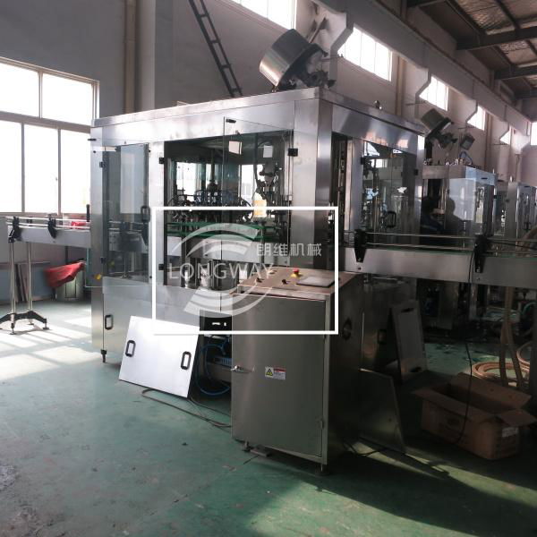 BDGFGlass bottle beer Washing filling Crown Capping Machine  2