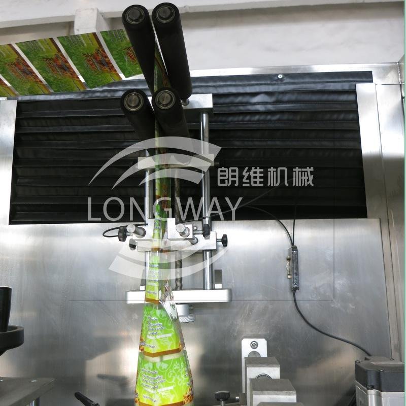 Full automatic bottle labeling machine Wtih steam generator  3