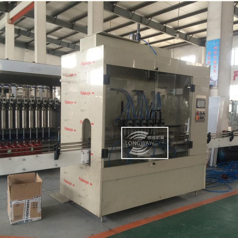 100% Factory For Sale inline diving and defoaming anticorrosive filling machine 