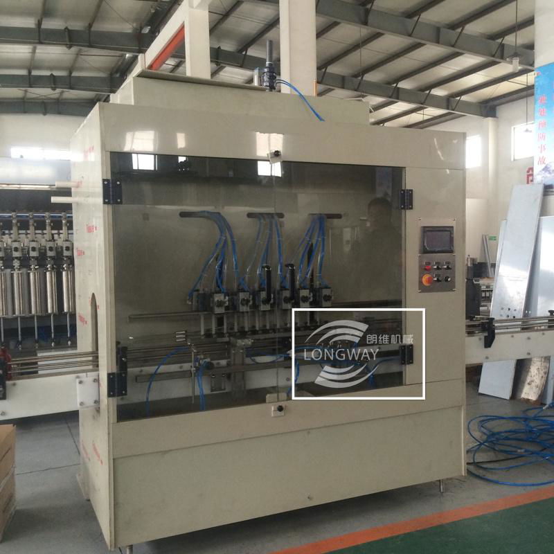 100% Factory For Sale inline diving and defoaming anticorrosive filling machine  3