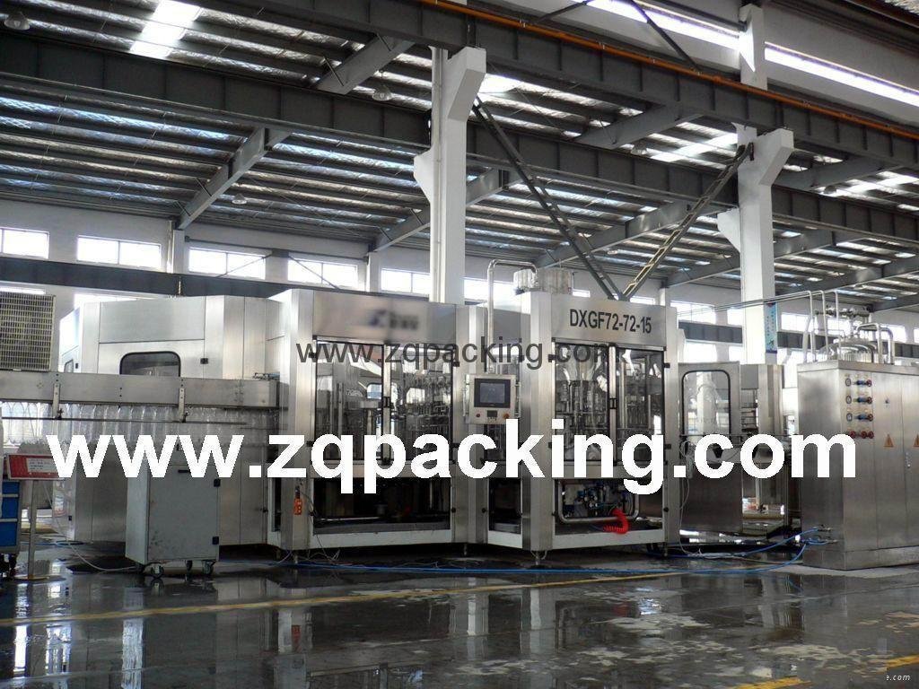 areated water filling line   monobloc filling machine