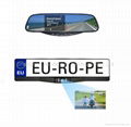 European License Plate Frame Car 2.4 GHz Wireless Camera