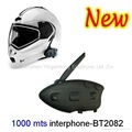 NEW ARRIVAL Motorcycle Helmet Bluetooth Intercom Headsets MP3 Music Player Motor 1