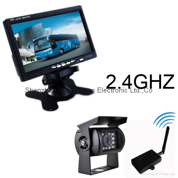 Never Interference 7 inch Monitor Digital Wireless Reversing Cameras for Caravan 4