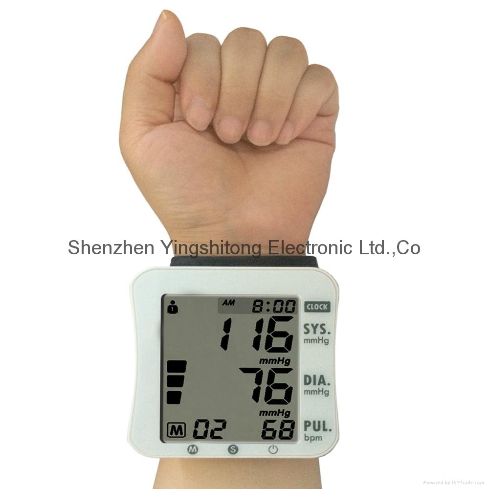 Hot Sales Digital Wrist Blood Pressure Monitor Factory Price Most popular 2