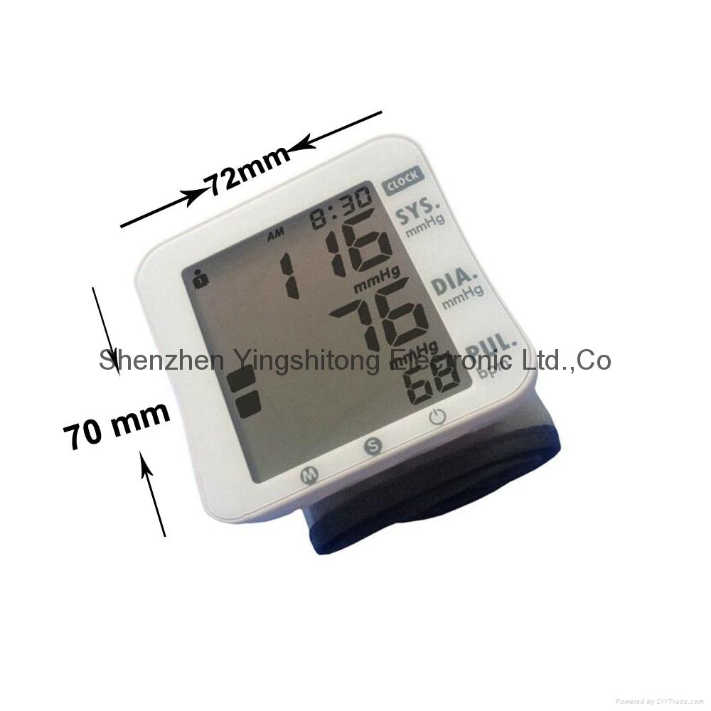 Hot Sales Digital Wrist Blood Pressure Monitor Factory Price Most popular 3