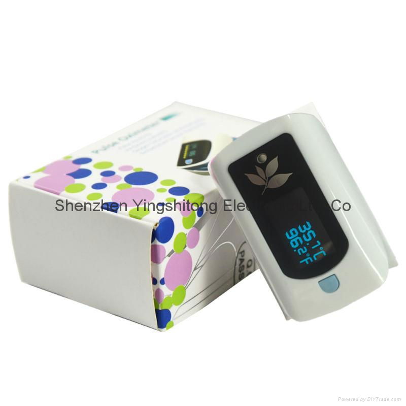 Fingertip Pulse Oximeter Digital Thermometer 3