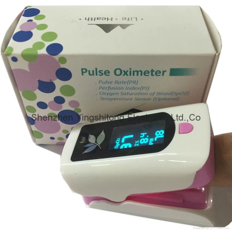 Fingertip Pulse Oximeter Digital Thermometer 4