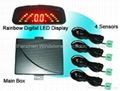 Rainbow LED Display Car Parking Sensor System (RD036C4)