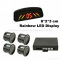 Rainbow LED Display Car Parking Sensor System (RD036C4)