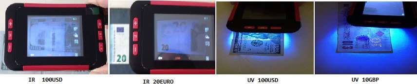 Handheld Infrared Counterfeit Detector 3