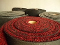 PVC curly mat with spike backing 3