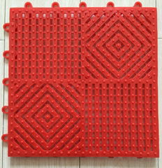 PVC linkable bath mat