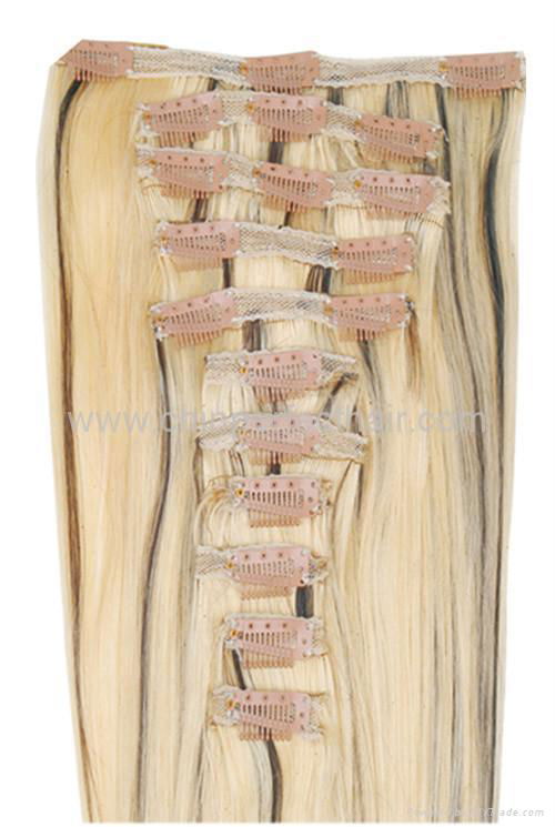 clip in human hair extension 5