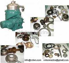 Purifier & Clarifier parts 