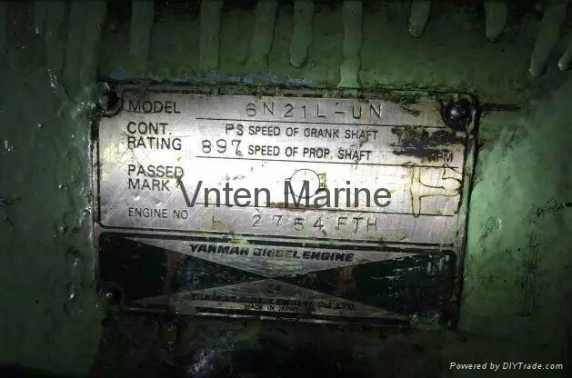 Marine diesel engine set YANMAR 6N21L-UN