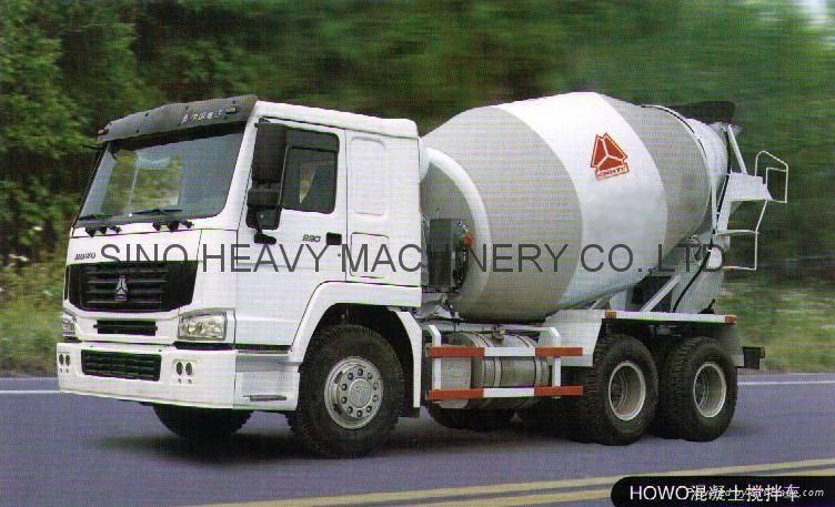 HOWO 6x4 10m3 concrete mixer truck  4