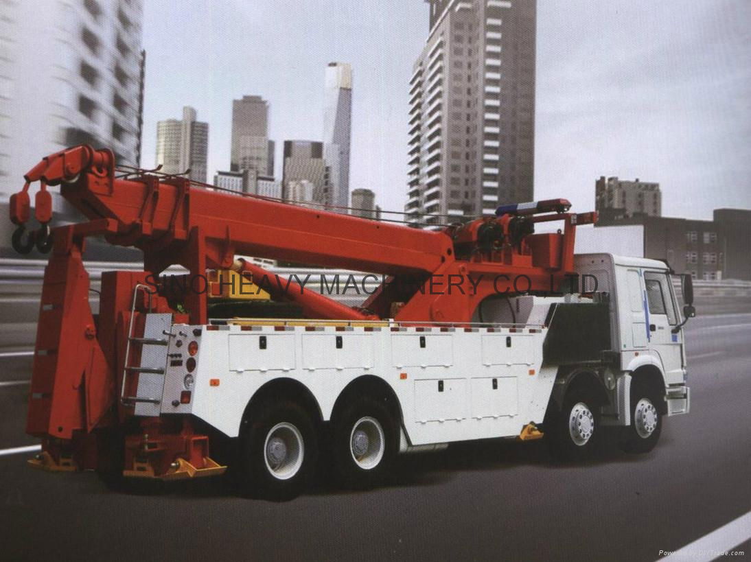 CNHTC 20T Manual HOWO WRECKER TOW TRUCK 