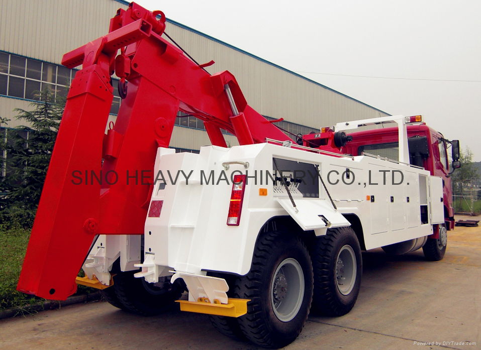 CNHTC 20T Manual HOWO WRECKER TOW TRUCK  3