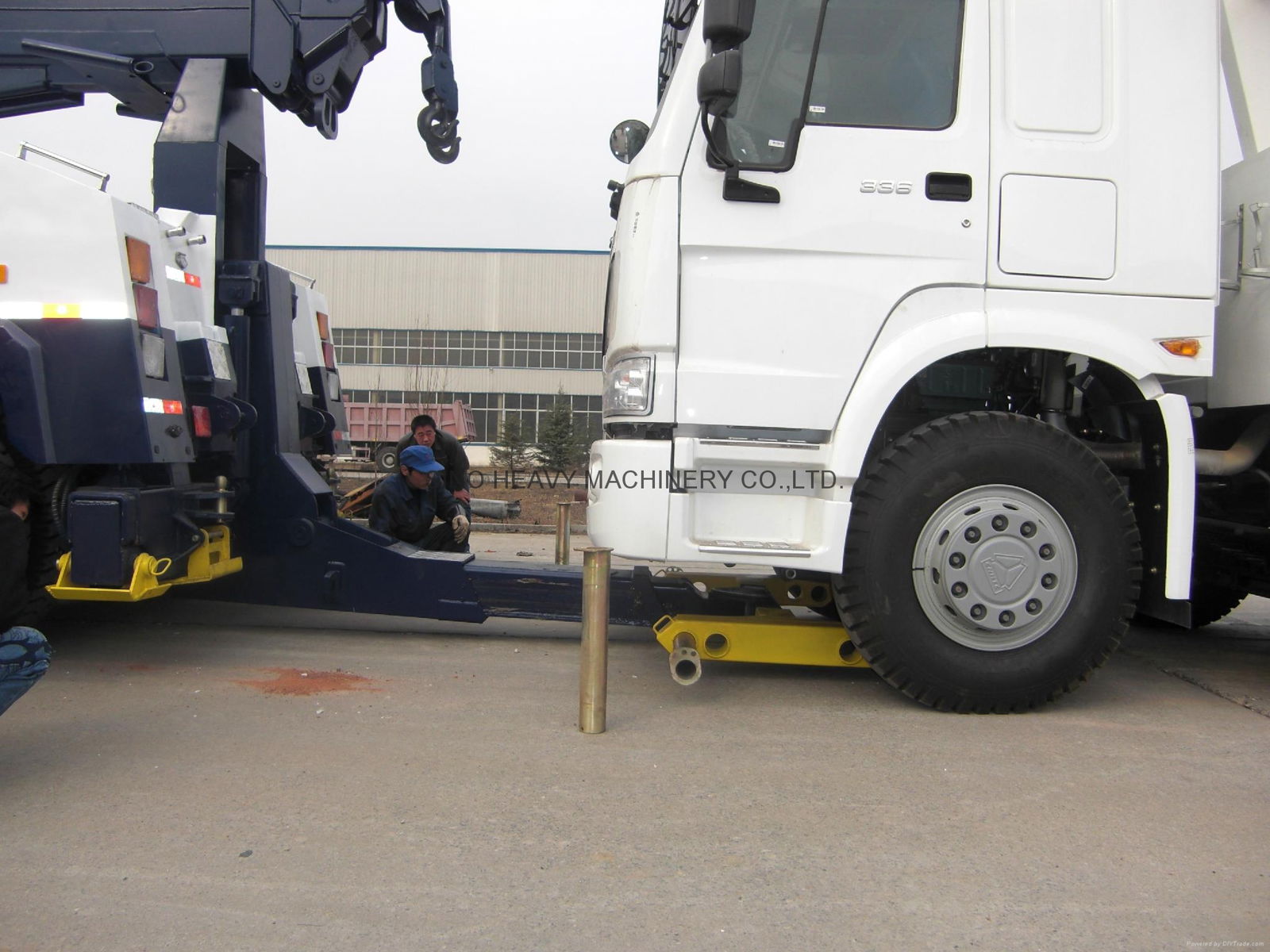 CNHTC 20T Manual HOWO WRECKER TOW TRUCK  5