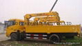 SHMC 12T Folded truck mounted crane  2