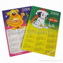 calendar  fridge magnet