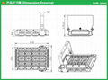 LED Tunnel Flood Light 180W