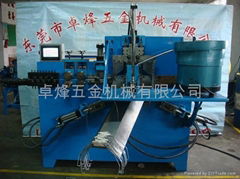 Fully automatic computer hydraulic bucket handle molding machine