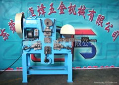 Belt buckle needle machine