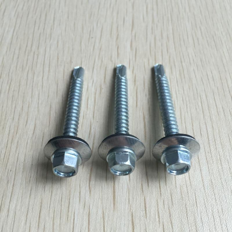 Hex Head Self Driling Screw with EPDM Washer 2
