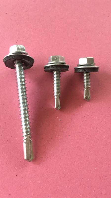 Hex Head Self Driling Screw with EPDM Washer 4