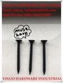 Black Phosphate Fine Thread Phillips Bugle Head Drywall Screw 4