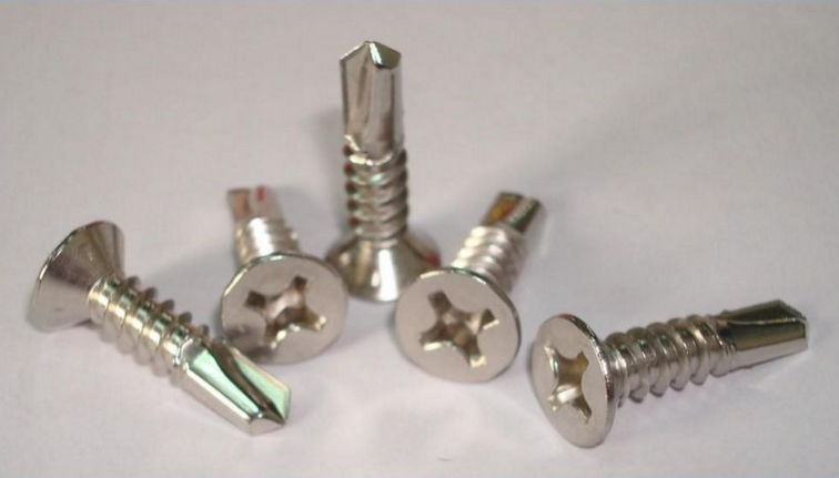 Galvanized Countersunk Self Drilling Screw 4