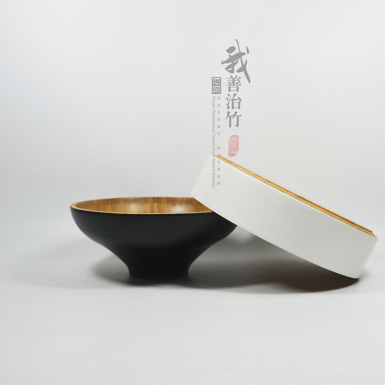 竹碗沙拉碗竹餐具竹子厨房用品 2