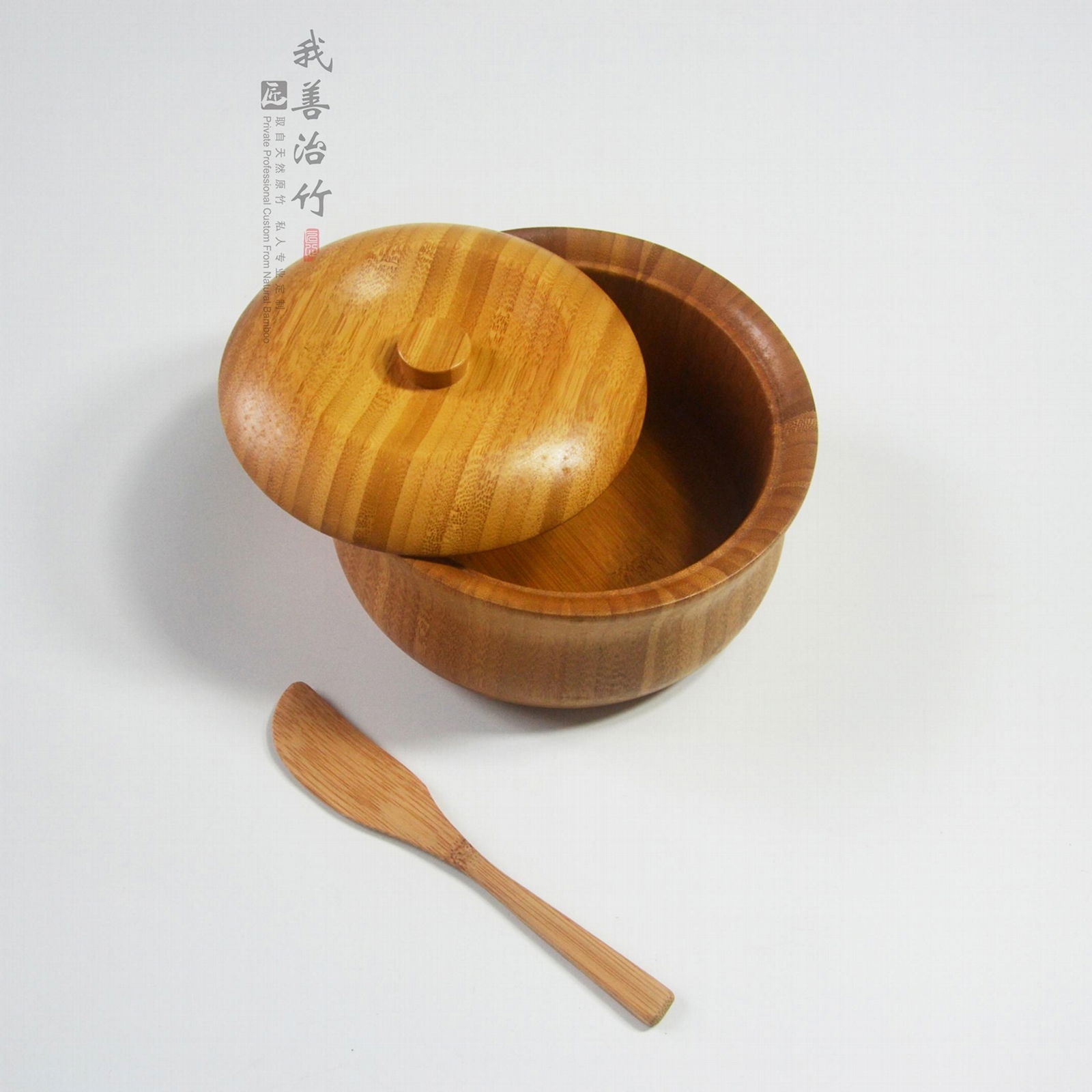 竹碗沙拉碗竹餐具竹子厨房用品 3