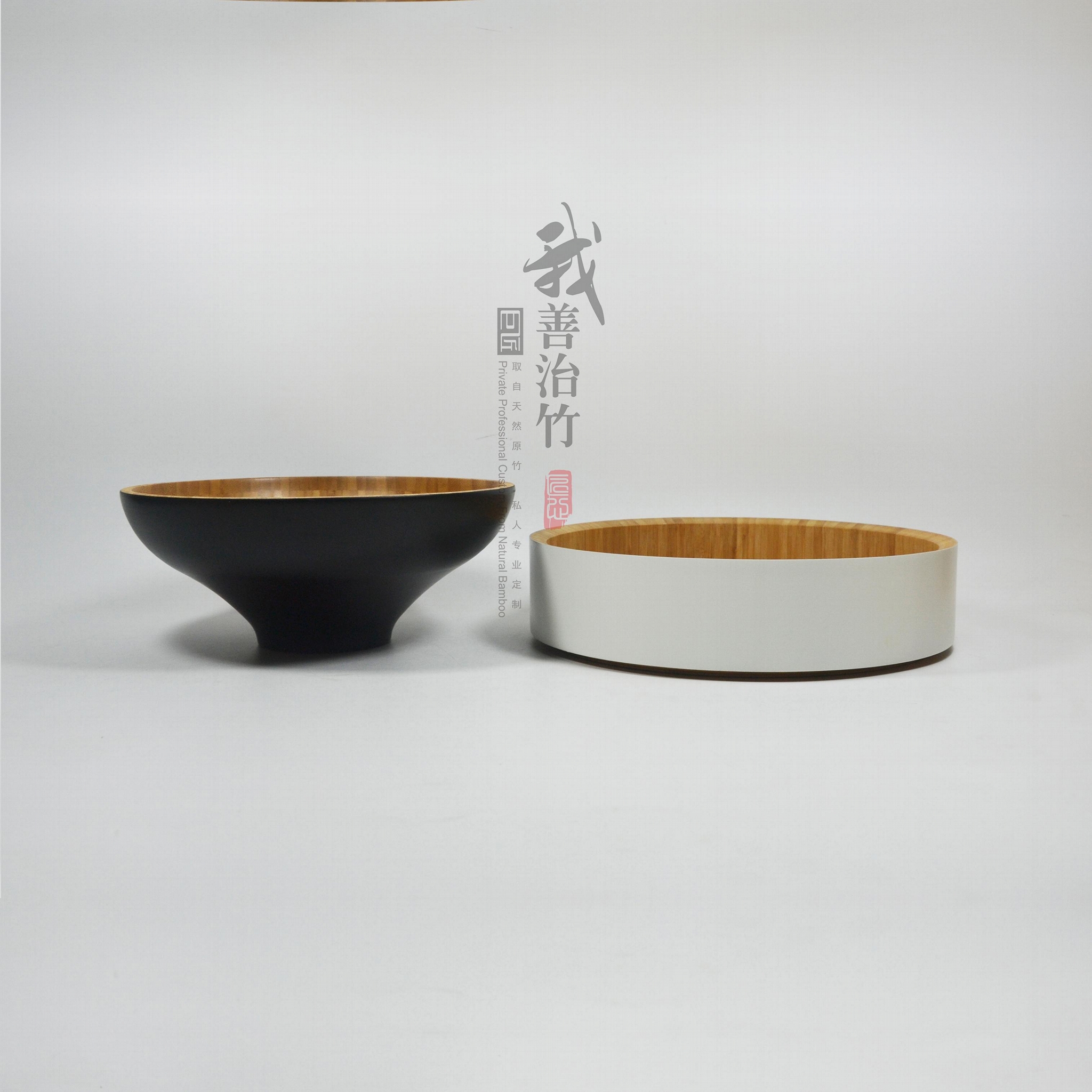 竹碗沙拉碗竹餐具竹子廚房用品 5