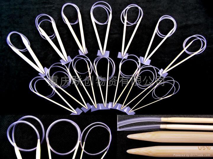 編織竹針手工編織竹棒針鉤針毛衣針編織工具 3