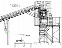 攪拌樓模塊化主結構-攪拌站發展方向