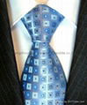 silk woven necktie