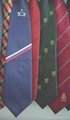 pure silk   logo necktie