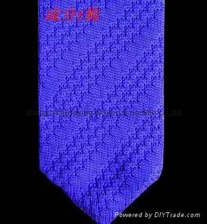 silk  knit-necktie 3