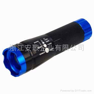 Super bright XPE/Q3 LED aluminum alloy torch flashlight 006