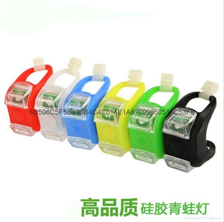 silicon bicycle  light