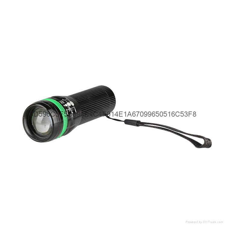 3W aluminium alloy torches zoom power flashlights bicycle headlamp 4