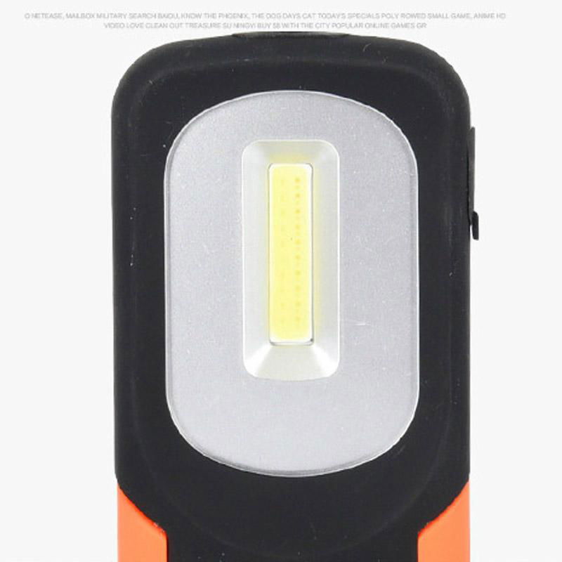 新款USB充電工作燈COB汽車維修燈應急手機充電車載磁鐵戶外車燈 4
