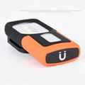 Portable COB LED Flashlight USB Rechargerable Magnetic Work Light Torch Lamp Red